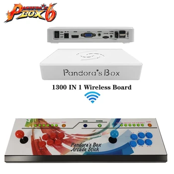 

2 player joystick game controller with multi game 1300 in 1 arcade game board