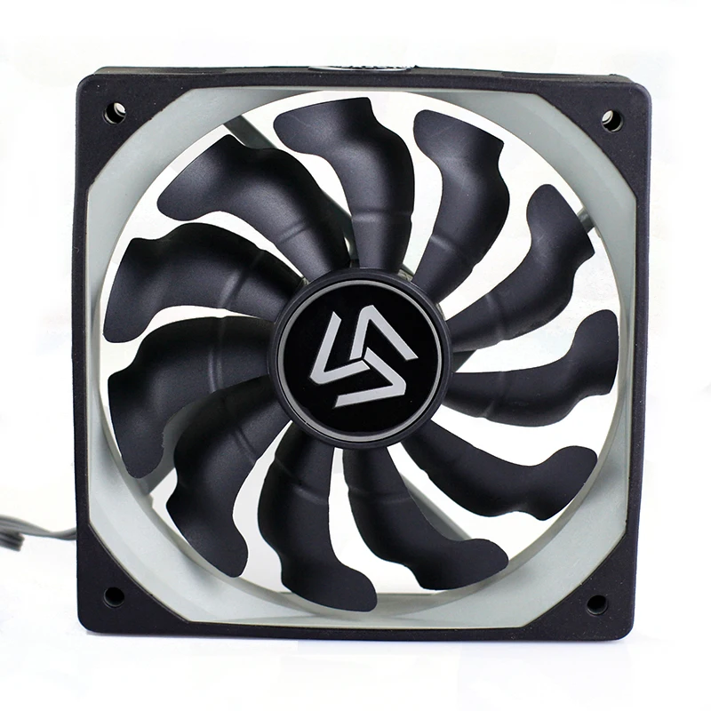 

S-120 computer fan radiator 120mm CPU cooler fan 1200RPM 3 pin DC 12v fan for computer case cooling for ALSEYE