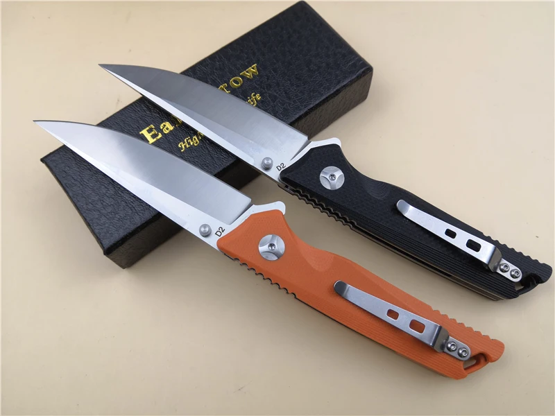 Eafengrow EF31 Poaket складной нож D2 шлифовальное лезвие G10 ручка Flipper EDC охотничий Походный