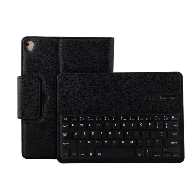 Special Offers For iPad Air Air 1 Air 2 Pro 9.7 Keyboard Case Wireless Bluetooth Keyboard Leather Tablet Folio Cover for iPad 5 iPad 6 Funda