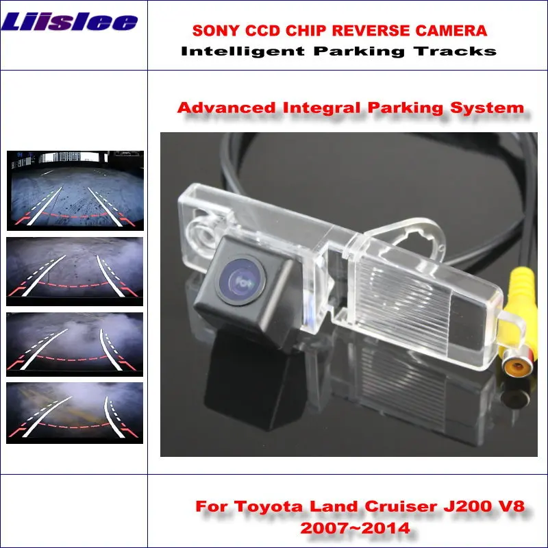 

Liislee HD CCD SONY Rear Camera For Toyota Land Cruiser J200 V8 Intelligent Parking Tracks Reverse Backup / NTSC RCA AUX