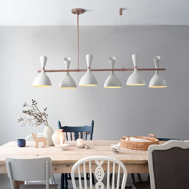 Scandinavian Designer Restaurant Hanging Lamps Simple Postmodern Scandinavian Designer Restaurant Hanging Lamps Simple Postmodern Creative Cafe Dining Room Table Bar Nordic Pendant Lights Wood