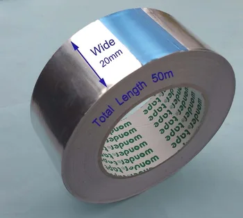 

1 Roll Shield Adhesive Aluminum Foil Duct Tape 20mm X 50m