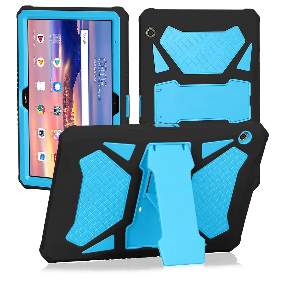 Comprar Funda de protección resistente para Huawei MediaPad T5 10 piezas y funda de silicona para MediaPad T5 10 AGS2 W09 L09 L03 W19 10,1 pulgadas