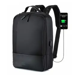 FANSON водостойкий мужской рюкзак для ноутбука USB зарядка школьный рюкзак большой емкости Mochila повседневная мужская дорожная сумка 2019 Новое