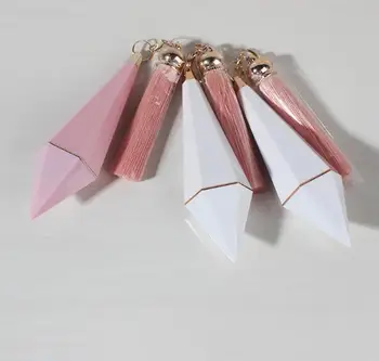 

50pcs/lot Mini Empty LIP BALM Tubes 12.1mm Lipstick tube With Tassels Lip gloss Cosmetic Containers for Women,Men