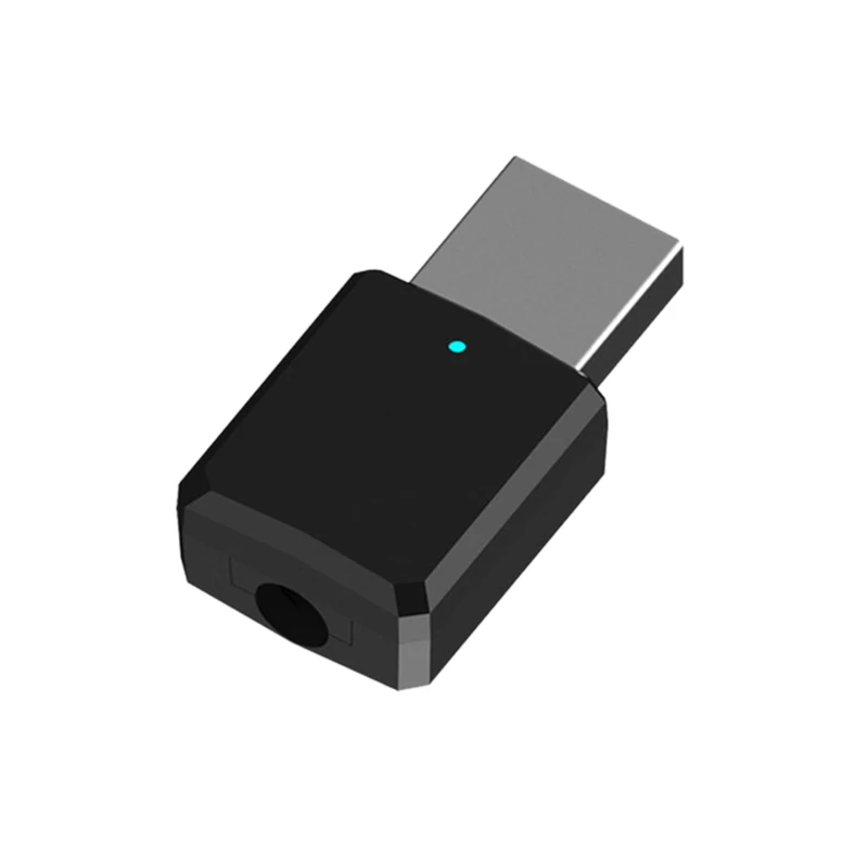 Portable Mini 2In1 Bluetooth 5.0 Transmitter Receiver 3.5Mm Aux Usb Wireless Stereo Audio Adapter For Home Tv Mp3/4 Pc Car | Электроника