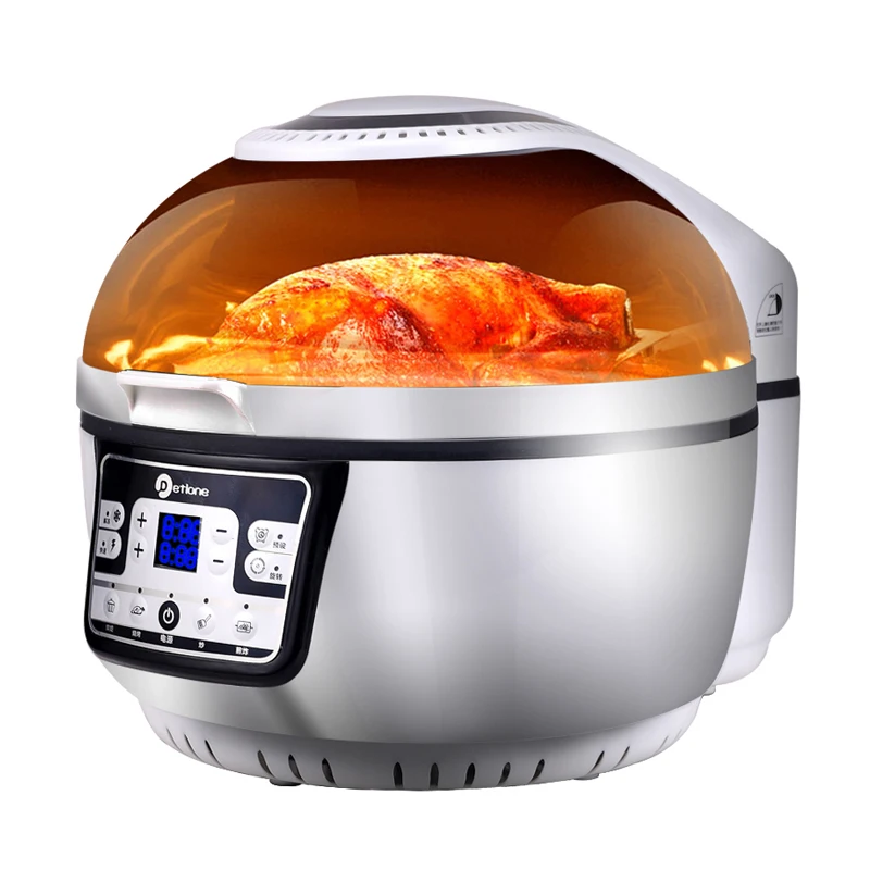 Air fryer home light oven intelligent large capacity multi functional electric frying pan oil