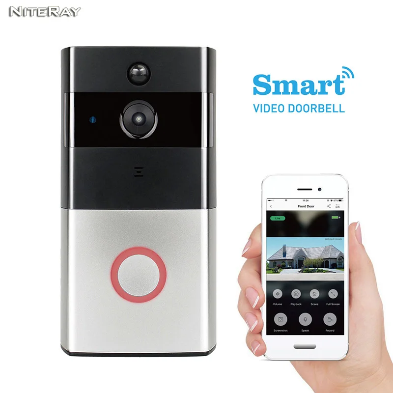 IP video wifi video door phone ring door bell