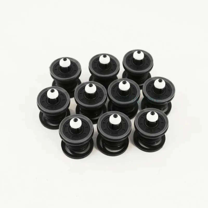 

NEW 10Pcs 7L6 868 243 Plastics Vehicle Door Panel Interior Strip Clip For Audi A4 A6 A7 Q5 Q7 VW Passat Golf MK6 7L6868243