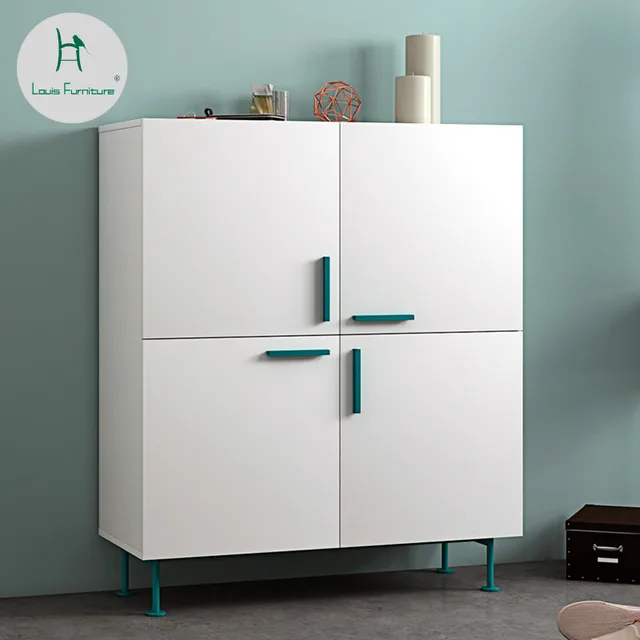 Louis Fashion Shoe Cabinet Simple Modern Small Apartment Living Room Louis Fashion Shoe Cabinet Simple Modern Small Apartment Living Room Storage Creative Large Capacity
