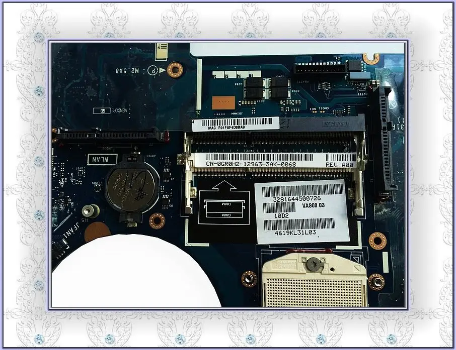 Для DELL Alienware M17X R5 laptop GR0H2 0GR0H2 VAS00 LA 9331P PGA947 Дискретная графическая материнская плата