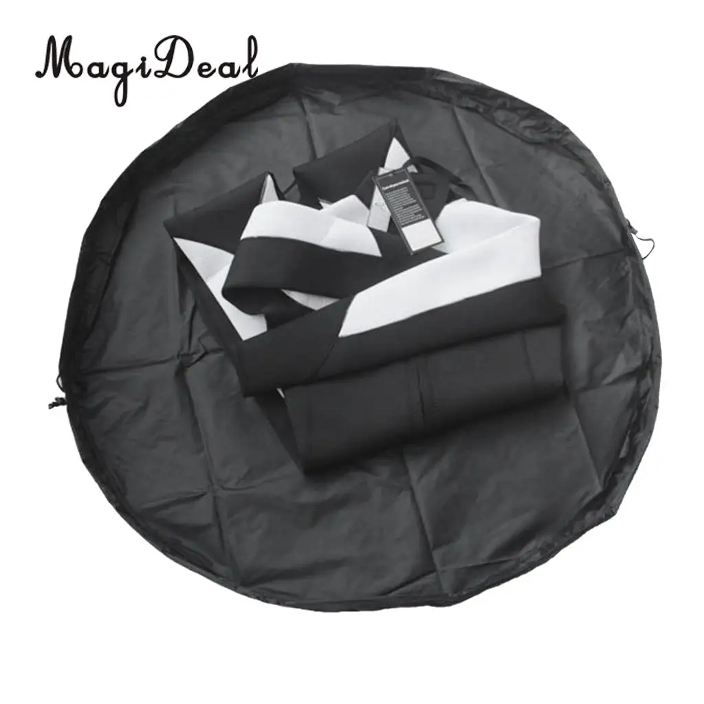 MagiDeal Sand/ Mud Proof Wetsuit Bag & Changing Mat Waterproof Dry Bag Surf Kayak for Swimming Surfing Canoeing Climbing Fishing