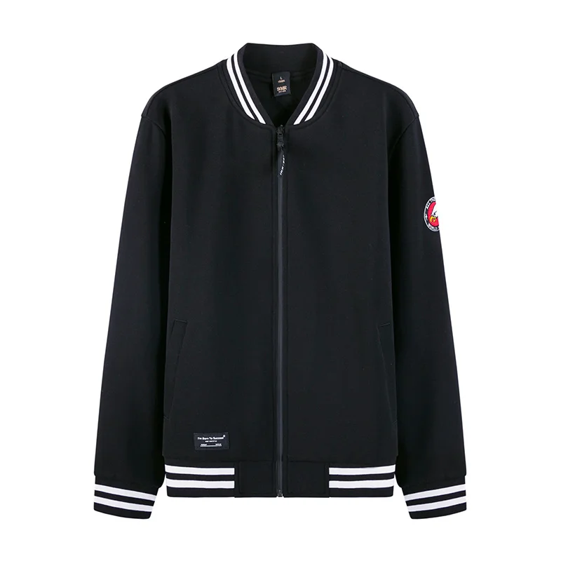 SEMIR куртки мужские толстовки с воротником для подростков в студенческом стиле