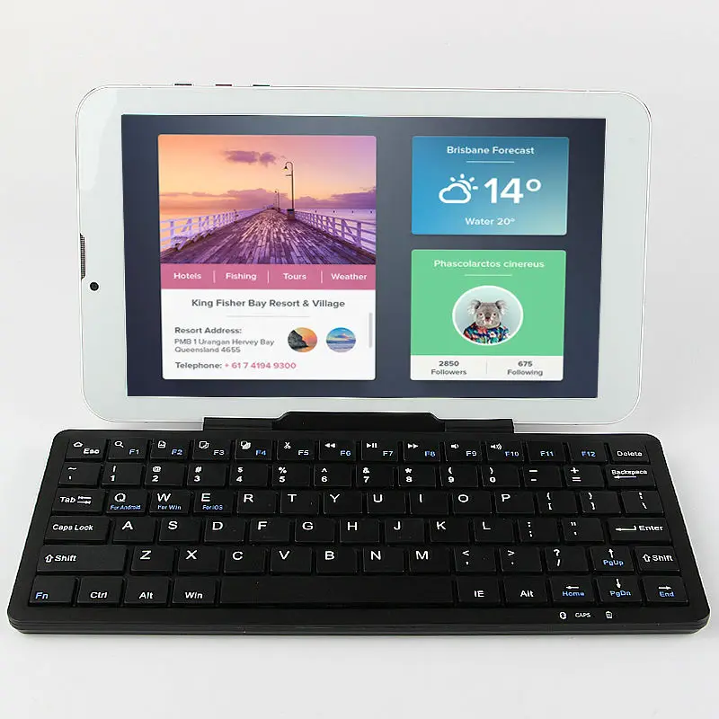 Bluetooth клавиатура для LG G Pad X II 10 1 &quotF 8 0 2nd планшетный ПК Беспроводная сотовая