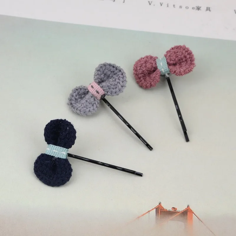 3,2 см 20 шт./пакет ручной работы шерстяной галстук-бабочка для DIY Аппликация шитье Свадебные аксессуары украшение для волос