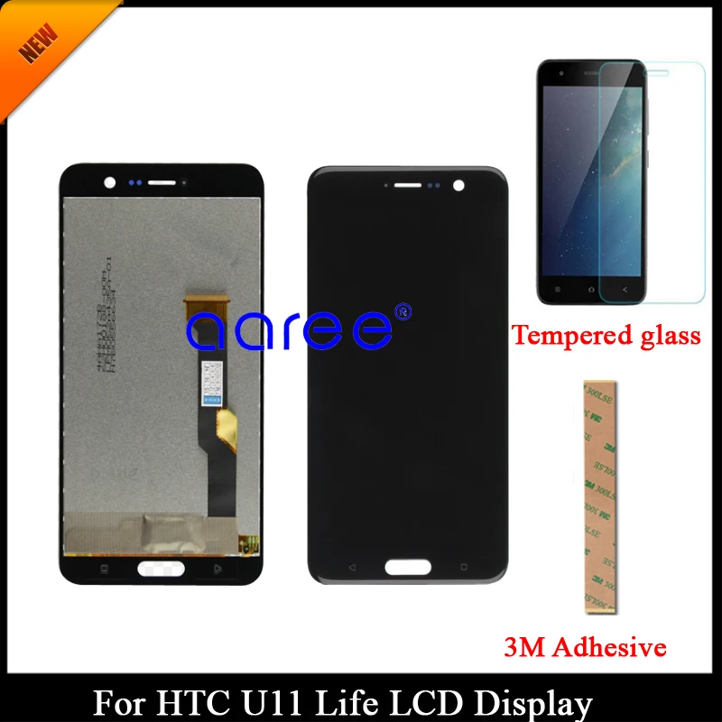100% протестированный ЖК-дисплей класса AAA 5 2 'для HTC U Play ЖК-экран с сенсорным