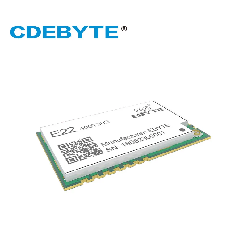 E22 400T30S 30dBm SMD UART SX1268 SX1262 беспроводной передатчик и приемник 1 Вт 433 мгц