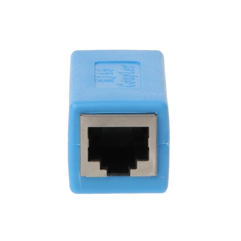 Синий RJ-45 инструменты женский соединитель Cat6 8P8C Ethernet Lan Сетевой Инструмент адаптер расширения