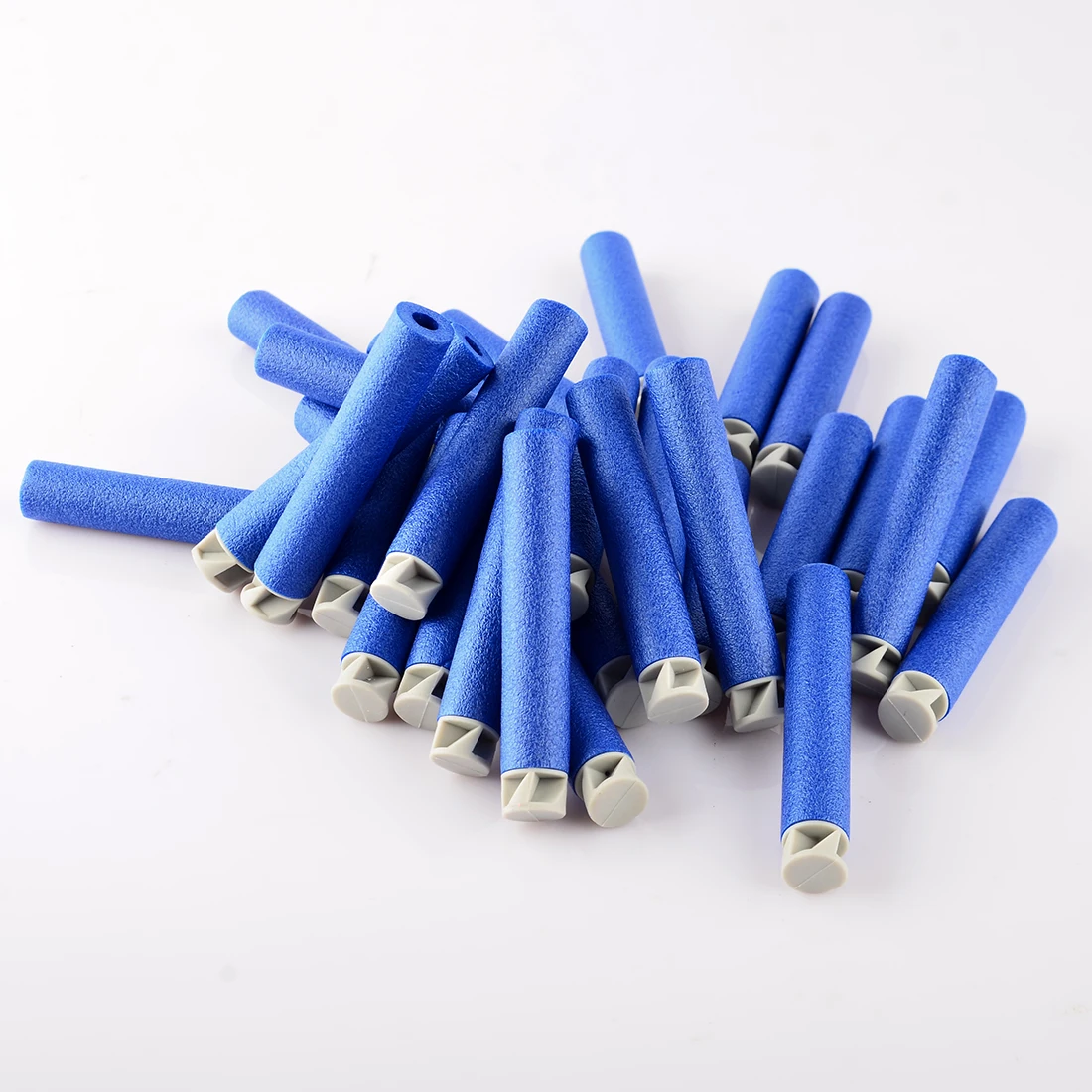 1000Pcs Flat Soft Hole Head 7.4cm*1.3CM Refill Darts Toy Set Accessories EVA Bullets For Nerf Retaliator Series Blasters Mega