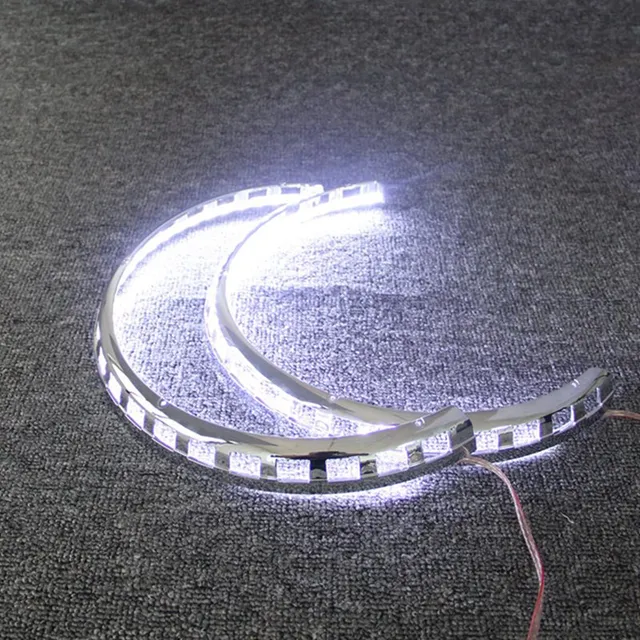 Motorcycle Accessories Brake Rotor Covers Ring of Fire Red white Two