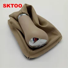 Skate para queda de poeira chery a5, conjunto de alavanca de câmbio, poeira e suporte/engrenagem bola