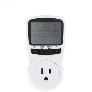 

US Plug Digital Voltage Power Analyzer Monitor Tester Watt meter Power Energy Meter Automatic Kwh Power Switch