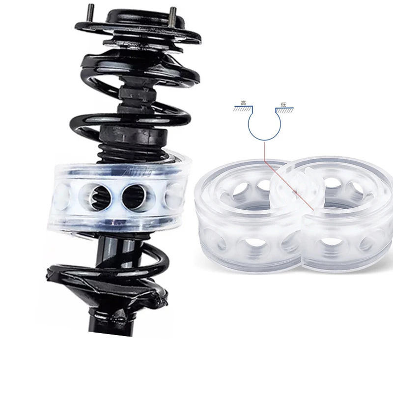 

2Pc Car Shock Absorber Spring Bumper Power Auto-buffers A/B/C/D/E/F Type Springs Bumpers Cushion Urethane For Cars goods Buffer