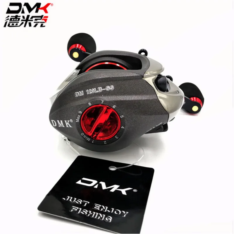 DMK 7 0: 1 15 + 1BB Рыболовная катушка для заброса приманки R/L ручная CNC алюминиевая ручка