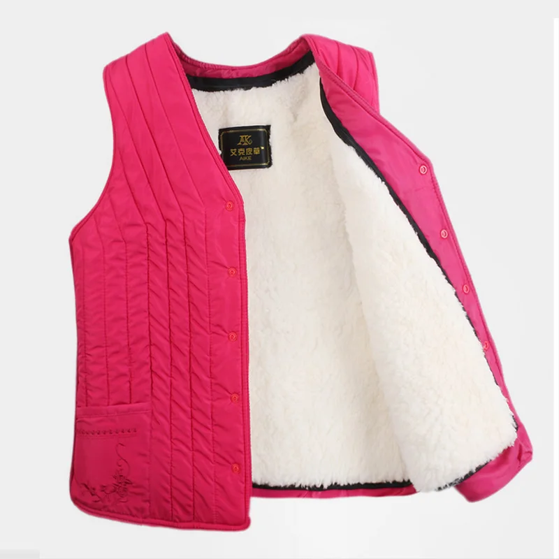 Buy ZDFURS*Women Genuine Sheepskin Vest Womens Lamb