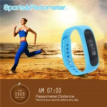 Smart Wrist Watch E02 Smartband Waterproof Bluetooth Fitness Tracker Health Bracelet Sports Wristband Gear For Android IOS Phone