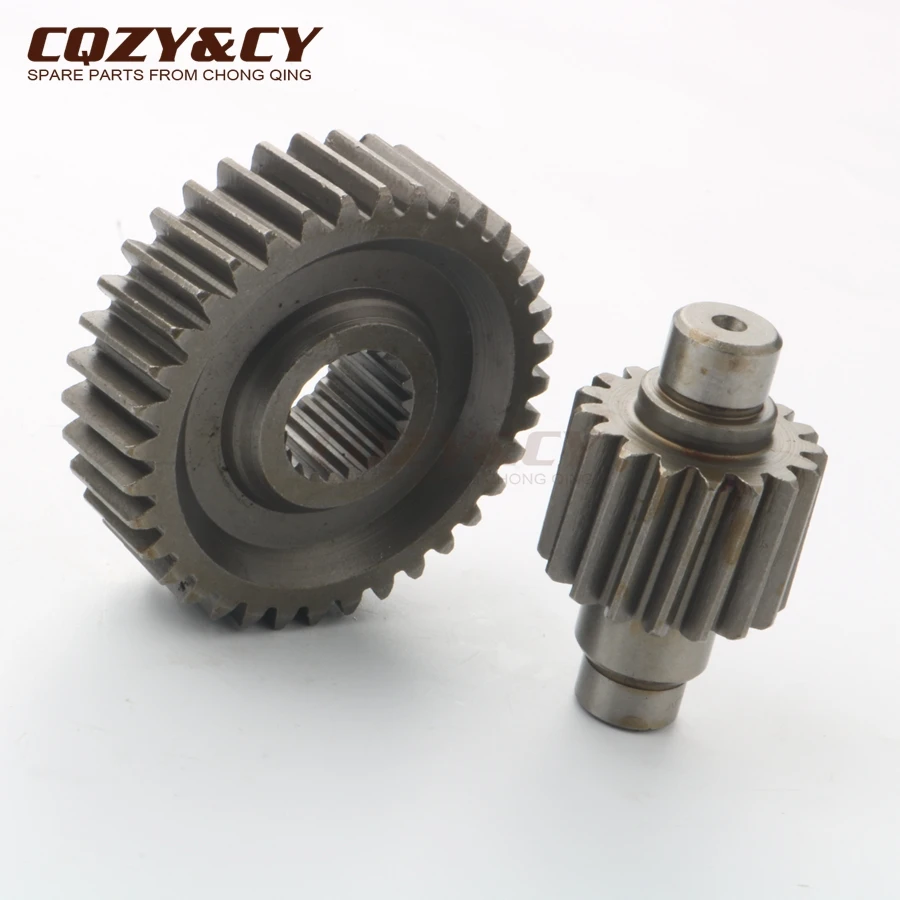 

36T-17T 31% Performance Final Drive Gear for ADLY AirTech 125 Cat Mirage Noble Thunderbike Vanguard Virtuality 125cc 4T Scooter