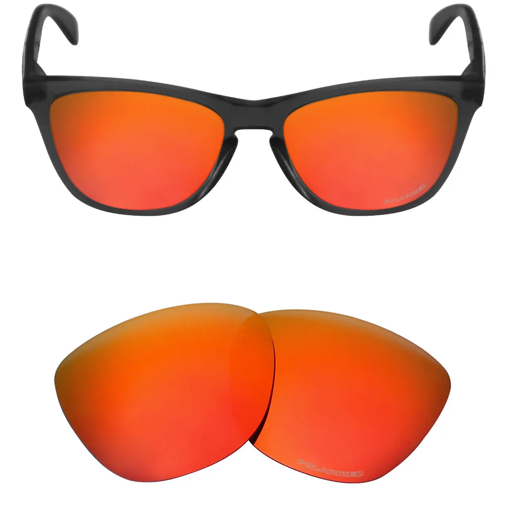 Mryok + Frogskins Occhiali Da Sole POLARIZZATI Resistere Acqua di Mare Lenti  di Ricambio per Oakley Rosso Fuoco|lenses for sunglasses|replacement lenses  for sunglassesfrogskins lenses - AliExpress