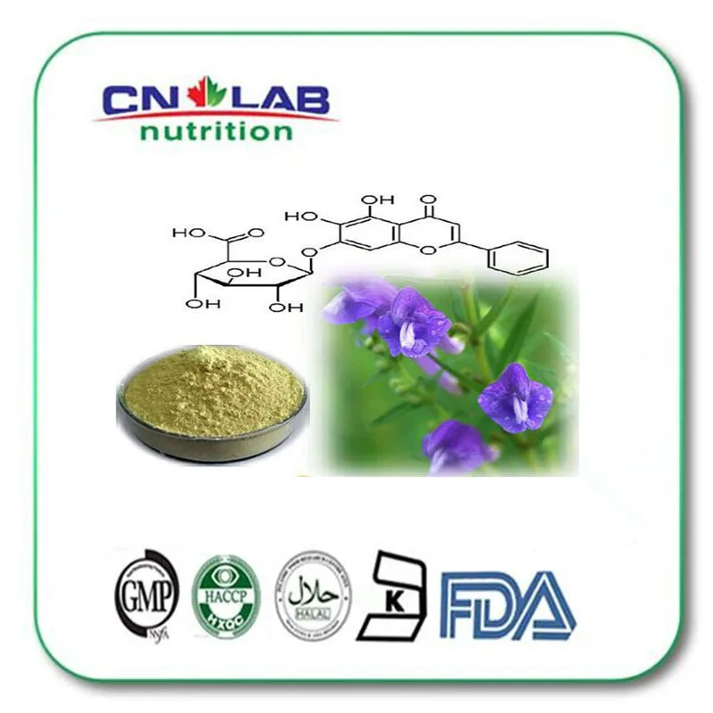 

Pure Natural Baicalin 85% 1000g with best price