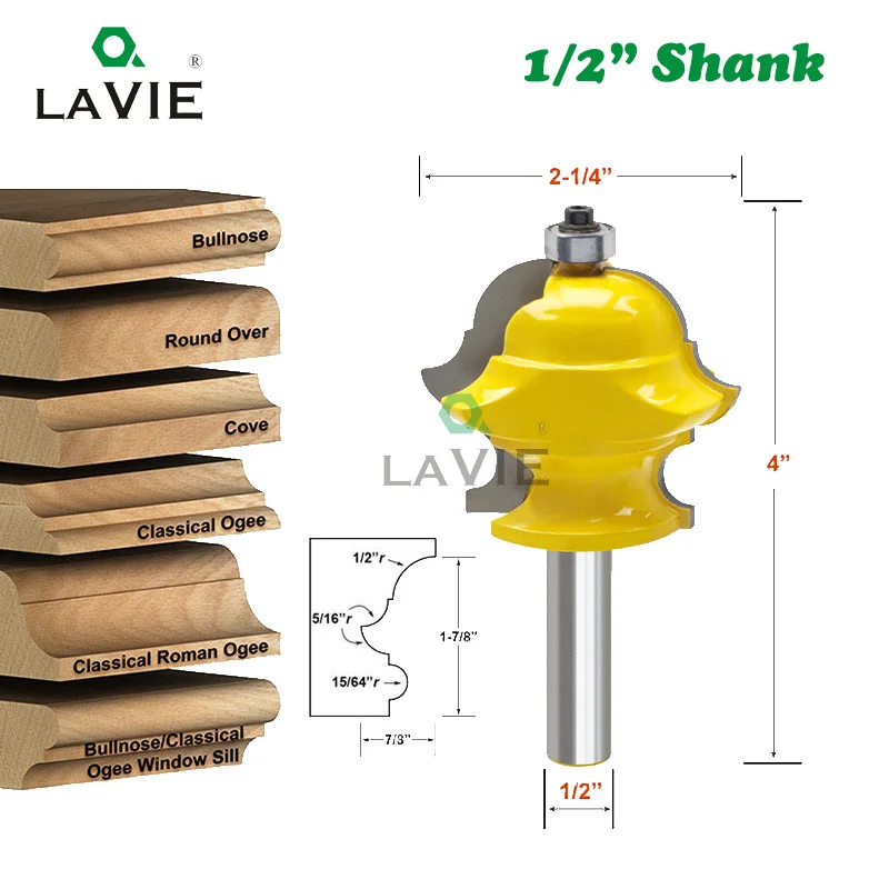 Lavie 1 pc 12mm 12 shank multiform