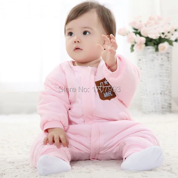 Legs apart Baby Sleeping Bag Winter Clothing Style Sleepsack Kids