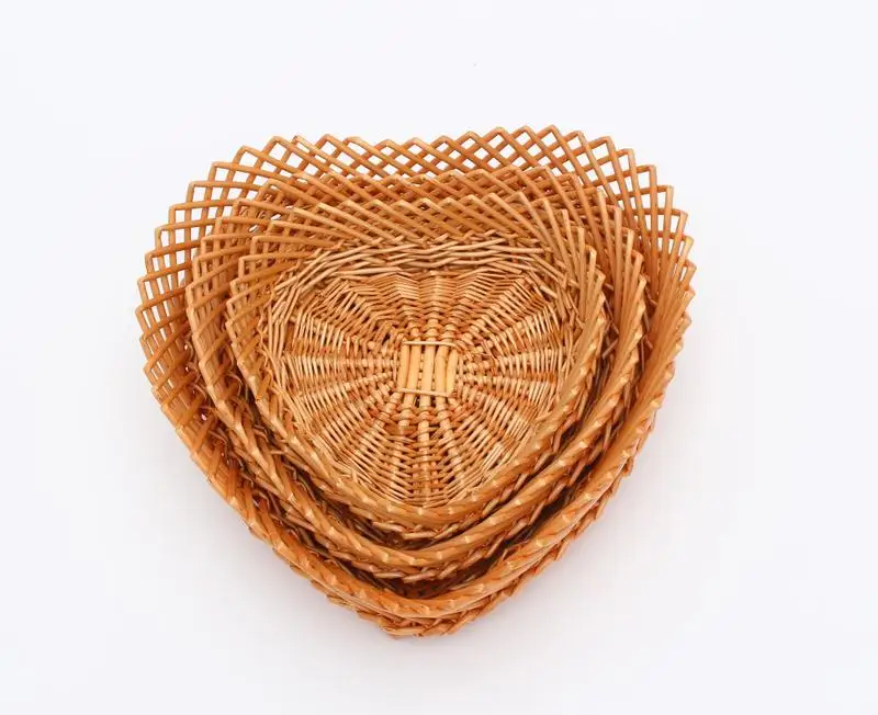 Wicker Destop Storage Basket Bucket Sundries Underwear Toys Candy Box Wedding Gift Cosmetic Basket Container Makeup Organizer Wicker Destop Storage Basket Bucket Sundries Underwear Toys Candy Box Wedding Gift Cosmetic Basket Container Makeup Organizer
