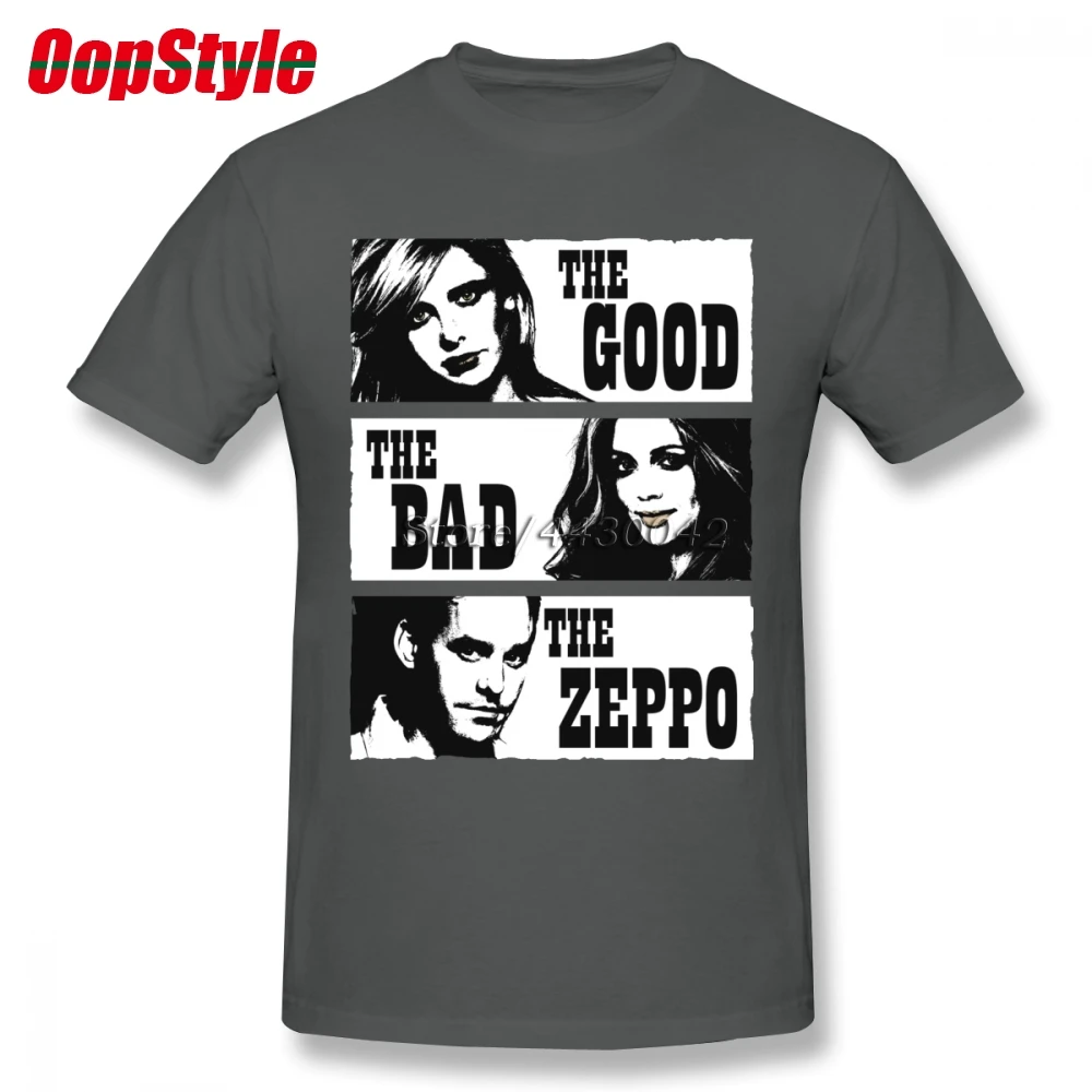Мужская хлопковая футболка Zeppo Buffy The Vampire Slayers большие размеры 4XL 5XL 6XL Camiseta | одежда