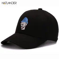 Hatlander 2017 новейшая шляпа Повседневная Кепка gorras 6 Панель Спортивная Кепка для мужчин женщин хлопковая Регулируемая Кепка для любителей