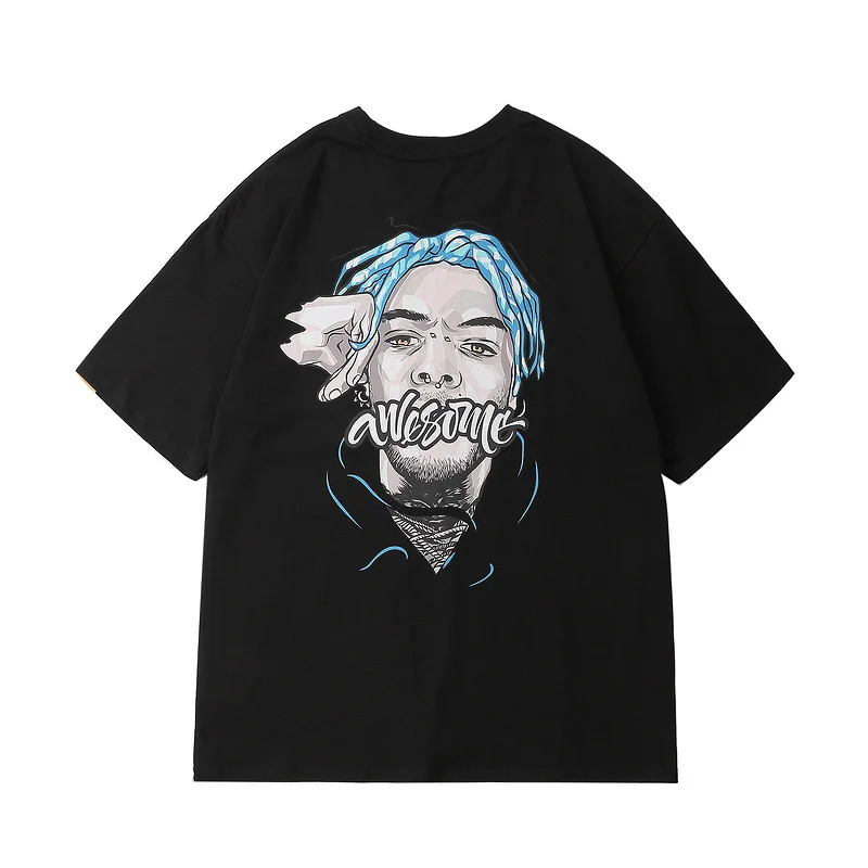 

Summer 2019 New Cotton High Street Awesome T-Shirt Men