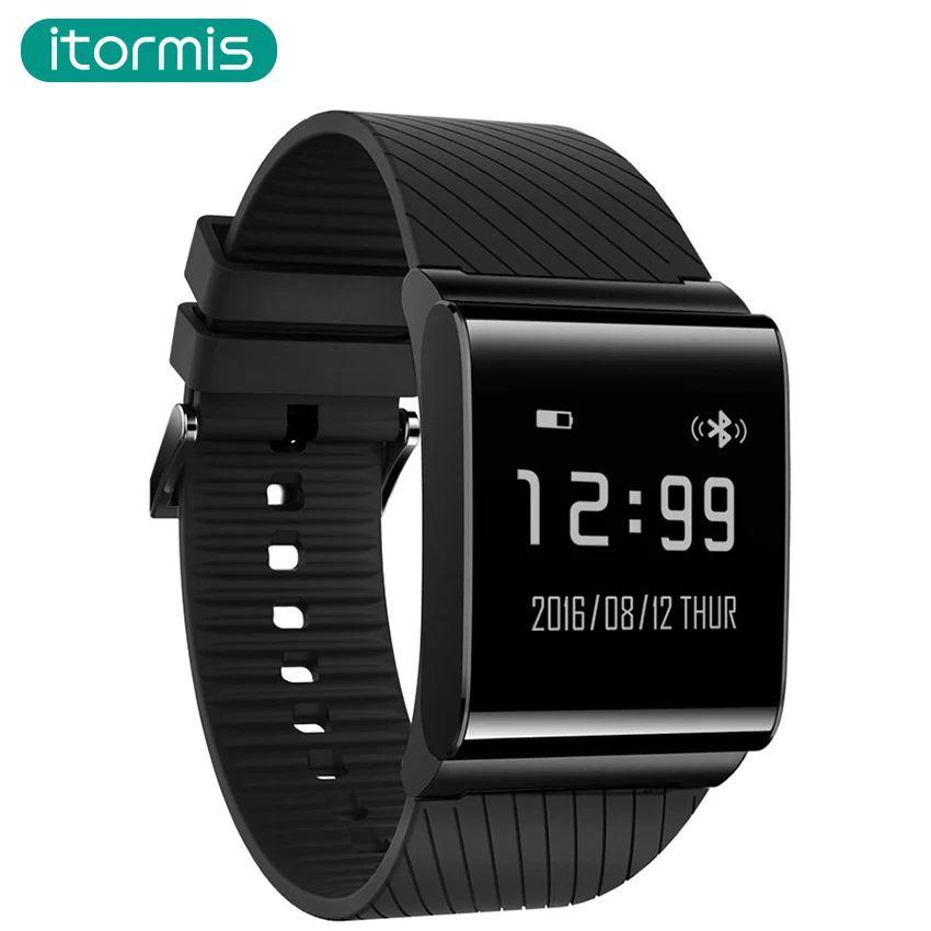 Itormis Bluetooth Smart Band SmartBand Фитнес браслет Спорт Шагомер трекер сердечного ритма
