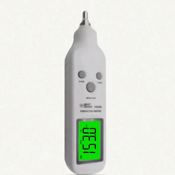 

Pocket Vibrometer, Pen Vibration Meter Tester Gauge Analyzer Measure Precision Sensitivity Accelerometers Smart Sensor AS63D