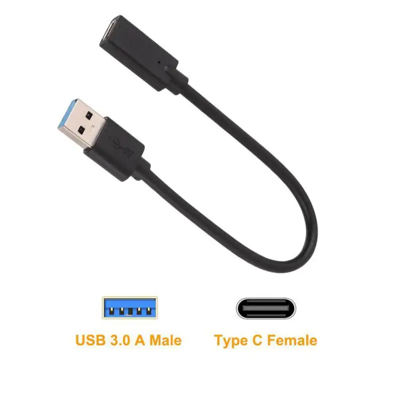 NewType-C Female to USB 3,0 Мужской Порты и разъёмы адаптер для передачи данных кабель для зарядки преобразователь для iPhone IPad Tablet Samsung Xiaomi смартфон Huawei