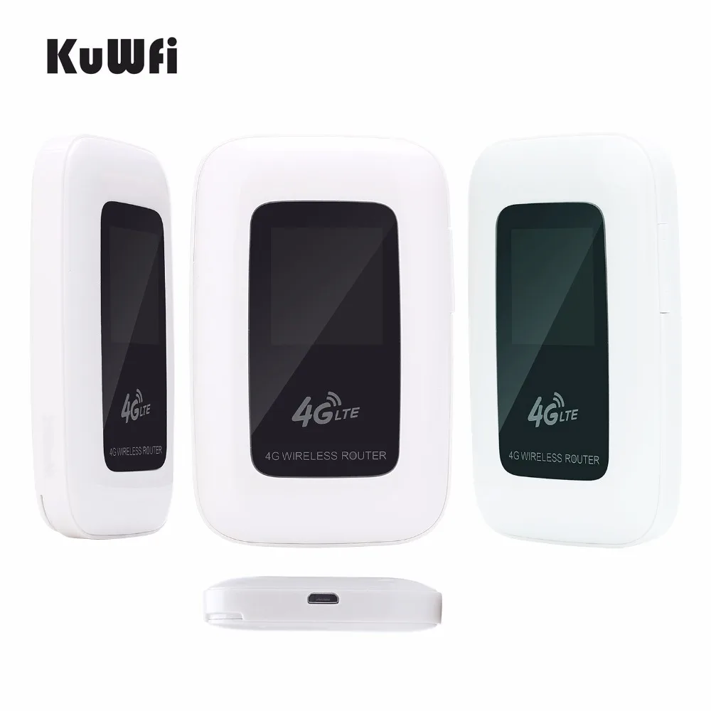Разблокированный 2100 mAh 3g/4G wifi роутер 100 Мбит/с мобильный точка доступа карманный