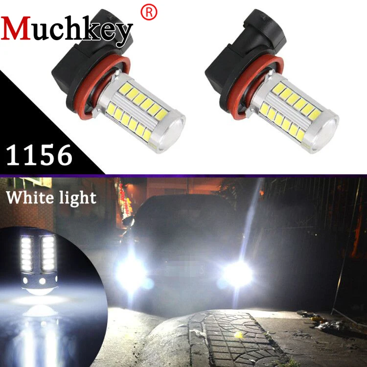 Светодиодсветодиодный Противотуманные фары BA15S P21W 2 шт. 14 Вт 1156 лм|Передние LED-фары