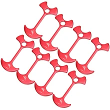 8 шт. аксессуары для кемпинга пол ногтей Carpas Fiestas свадебный шатер колышек Путь Палуба лагерь Ветер Алюминий связанные елочка гвозди