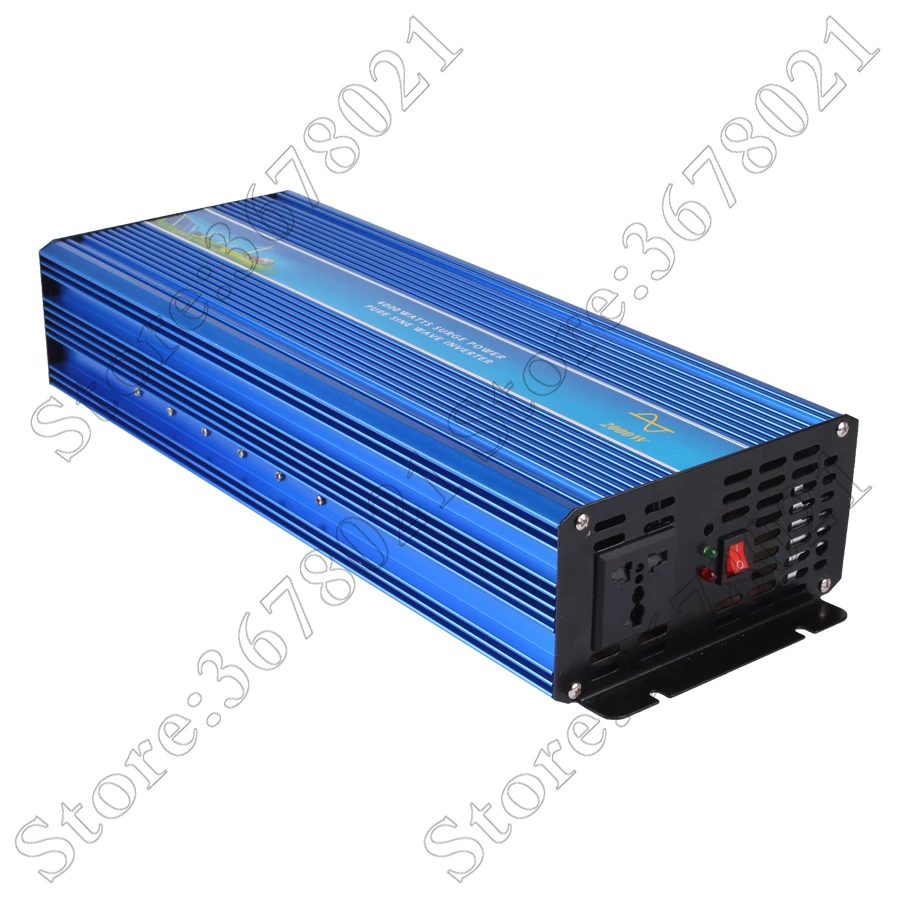 1500 W 60 V/72 V/96 V/110 V/220VDC до 110 V/220VAC решетки чистая синусоида Однофазный солнечный или инвертор ветровой энергии, усилитель 3000 W