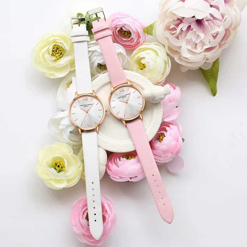 

New Women Luxury Leather Geneva Dress Watches man Unsex Watch Cheap Girls Wristwatches Gift Hours Geneva relojes mujer clock