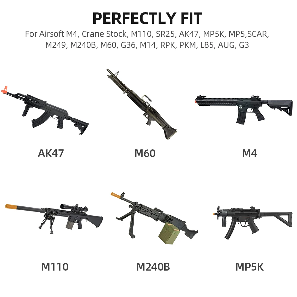 Литий Полимерный Аккумулятор 7 4 в 1200 мАч для страйкбола M4 Crane Stock M110 SR25 AK47 MP5K MP5 SCAR
