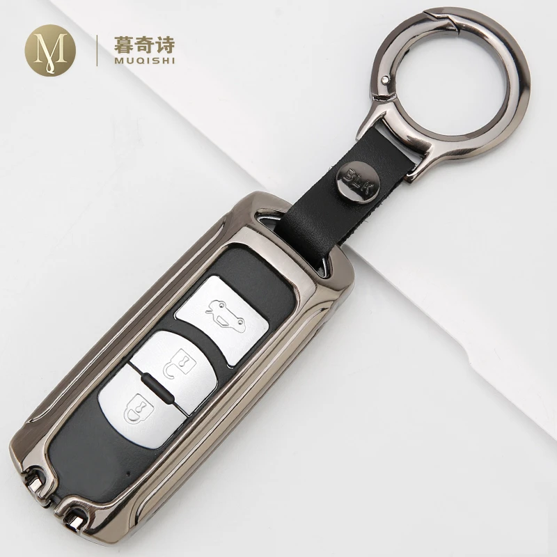 

For Mazda 6 for axela cx-4 cx-5 Key Case Cover Car Key Shell Storage Bag Protector remote control key holder Styling Key bag cx5